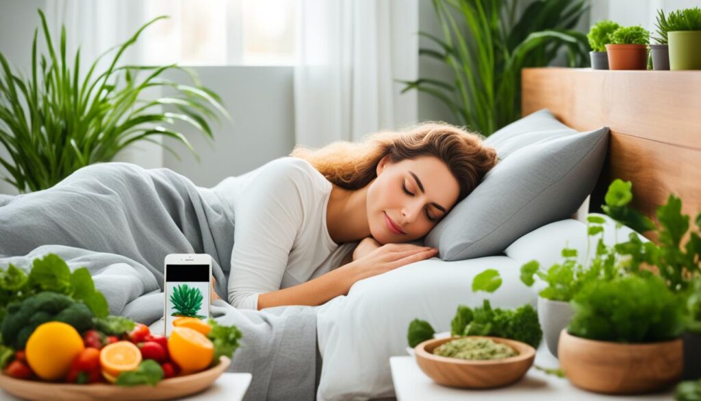 sleep and mindful eating