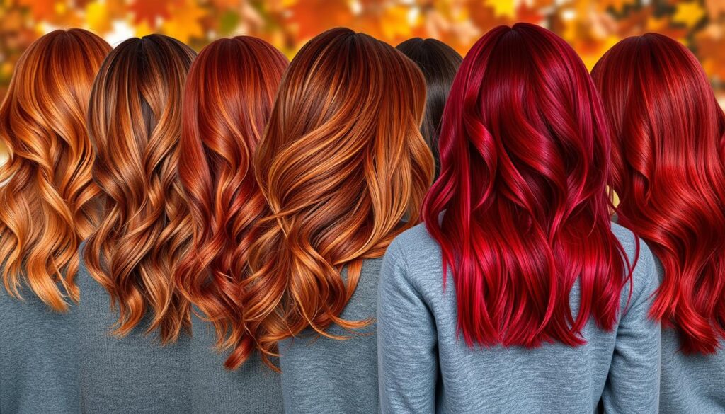 redhead hair color trends