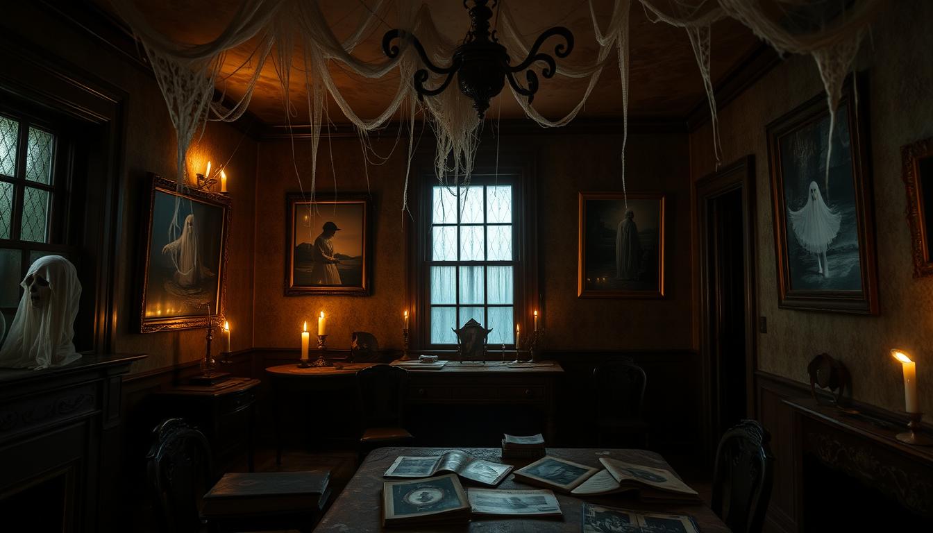 Diy spooky photos for decoration